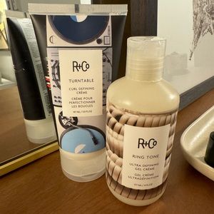 R+Co Curly hair products